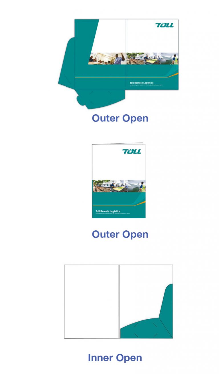 Custom A4 Presentation Folder